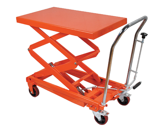 雙剪式結(jié)構(gòu)平臺(tái)車(chē)