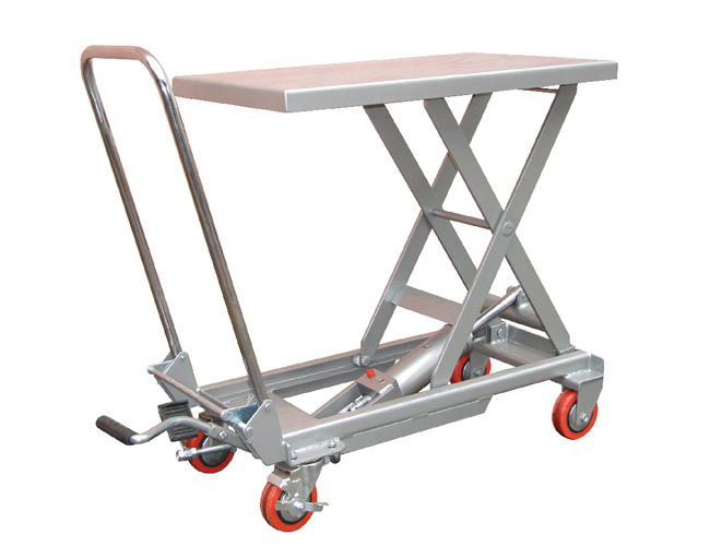 鋁合金手動(dòng)平臺(tái)車(chē)