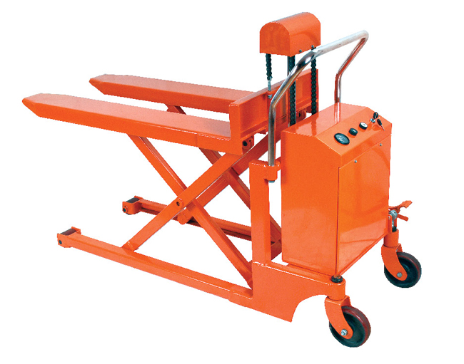 貨叉式電動(dòng)搬運(yùn)堆高兩用車